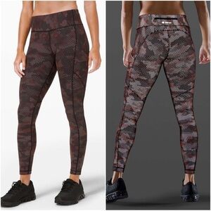 Lululemon SeaWheeze 2020 Speed Tight Reflective Camo Sz 2 NWOT Rare